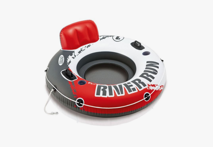 Intex 56825 River Run Fileli Koltuk Simit 135 cmKırmızı - 1