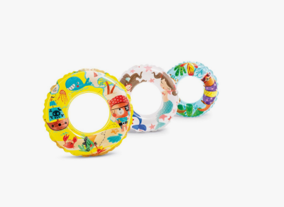 Intex 59242 Şeffaf Desenli Simit 61 cm - INTEX