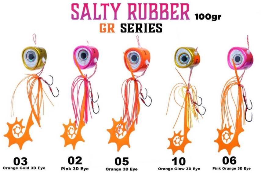 Fujin Salty Rubber 100gr GR Serisi Tai Rubber Set - 1