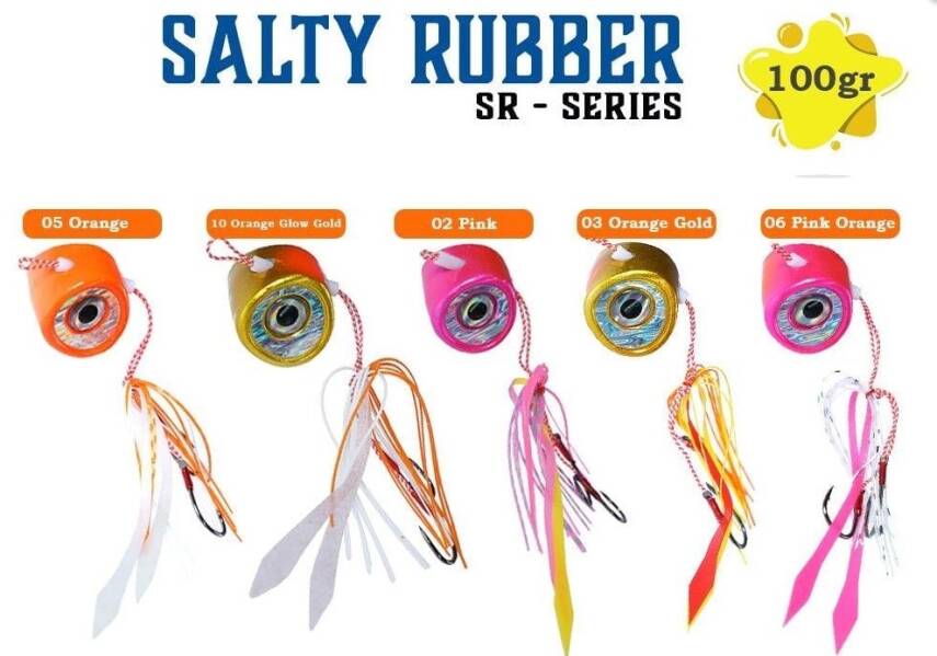 Fujin Salty Rubber 100gr SR Serisi Tai Rubber Set - 1