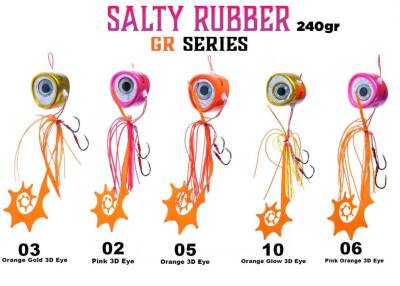 Fujin Salty Rubber 240gr GR Serisi Tai Rubber Set - Fujin