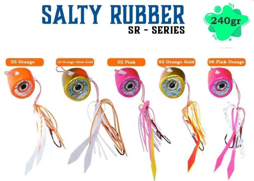 Fujin Salty Rubber 240gr SR Serisi Tai Rubber Set - 1