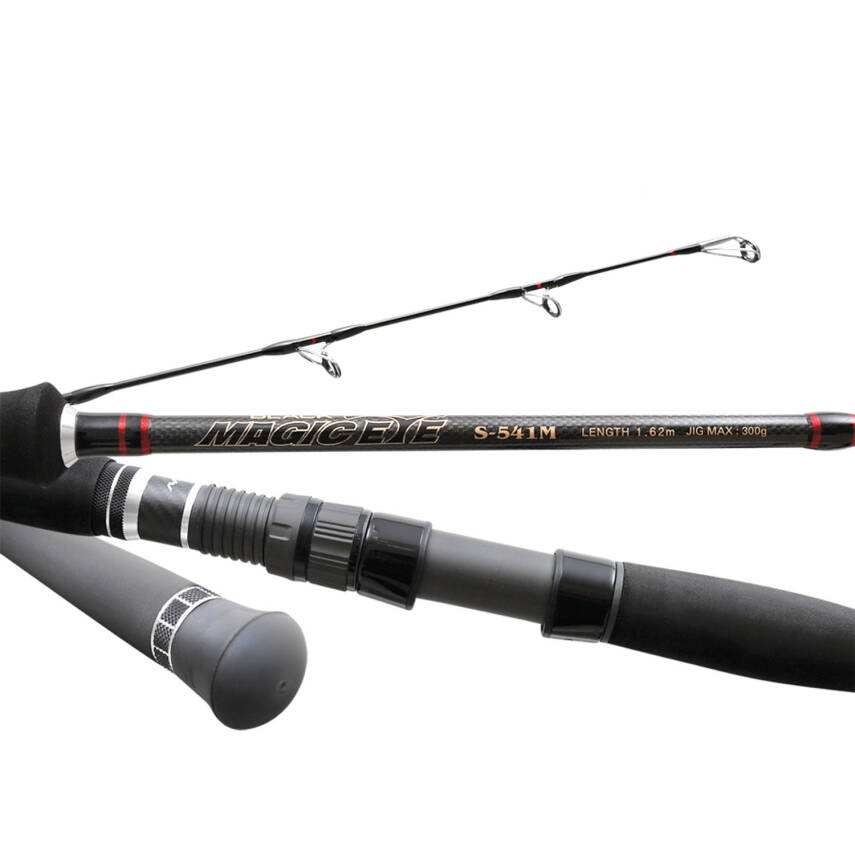 NS Black Hole Magic Eye Black Slow Pitch 196 Cm Max. 280 Gr Jig Kamışı - 5