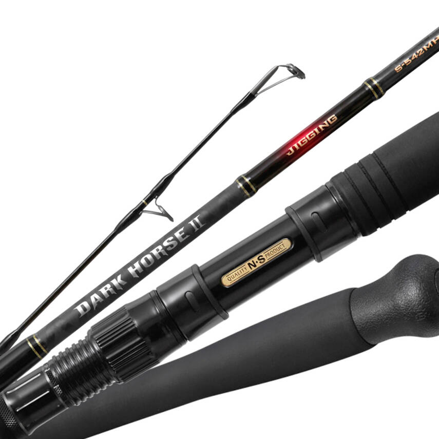 NS Black Hole Dark Horse II B Jigging 162 Cm Max. 350 Gr Jig Kamışı - 2
