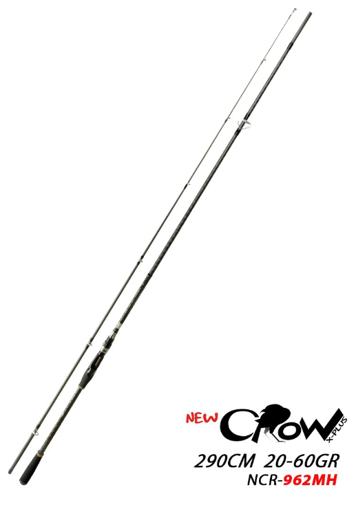 Fujin New Crow X-Plus NCR-962MH 290 Cm 20-60 Gr Spin Olta Kamışı - 1