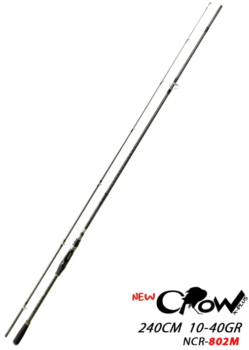 Fujin New Crow 240 cm 10-40 gr 2 Parçalı Spin Kamış - 1