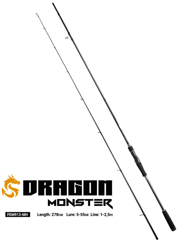 Fujin Dragon Monster 278cm 5-55gr Spin Kamışı - 1
