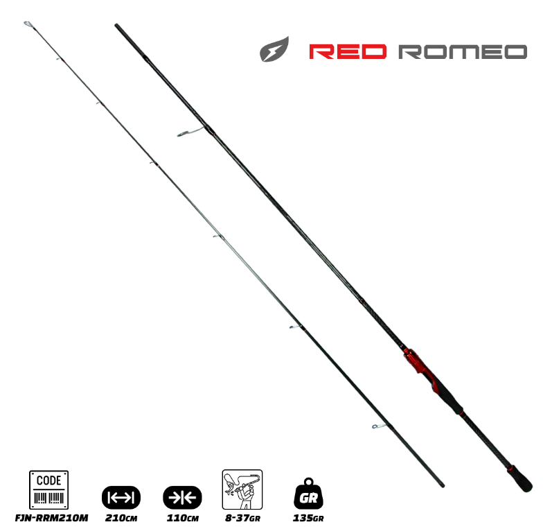 Fujin Red Romeo 210cm 8-37gr Spin Kamışı - 1