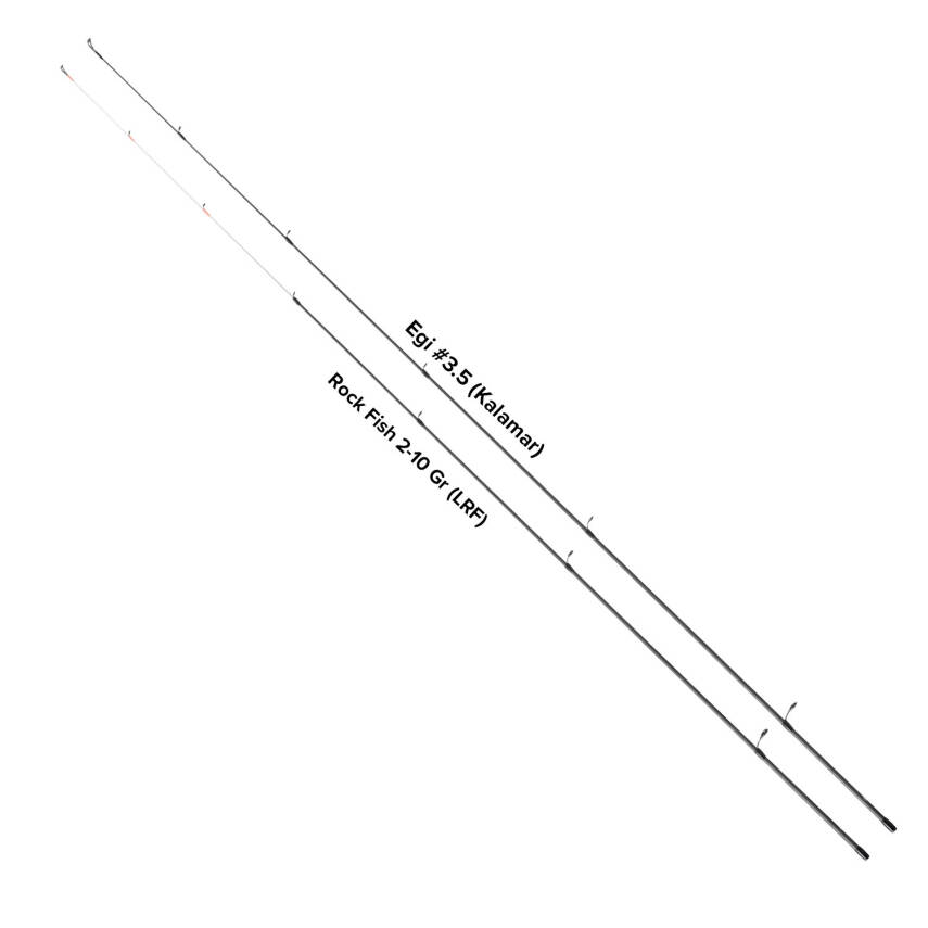 NS Black Hole Rods Alpha 228 Cm 2-10 Gr / #3.5 Lrf ve Kalamar Kamışı - 2