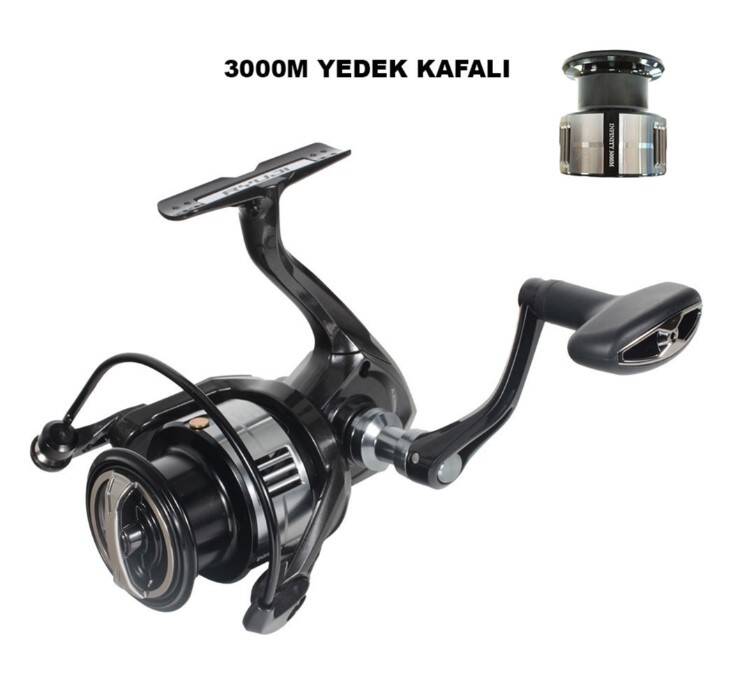 Ryuji Infinity 4000M (3000 Yedek Kafalı) Spin Olta Makinesi - 1
