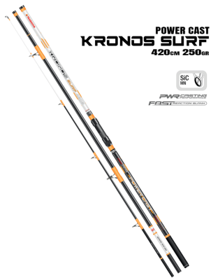 Trabucco Kronos Power Cast 420 Cm 250 Gr Surf Olta Kamışı - TRABUCCO
