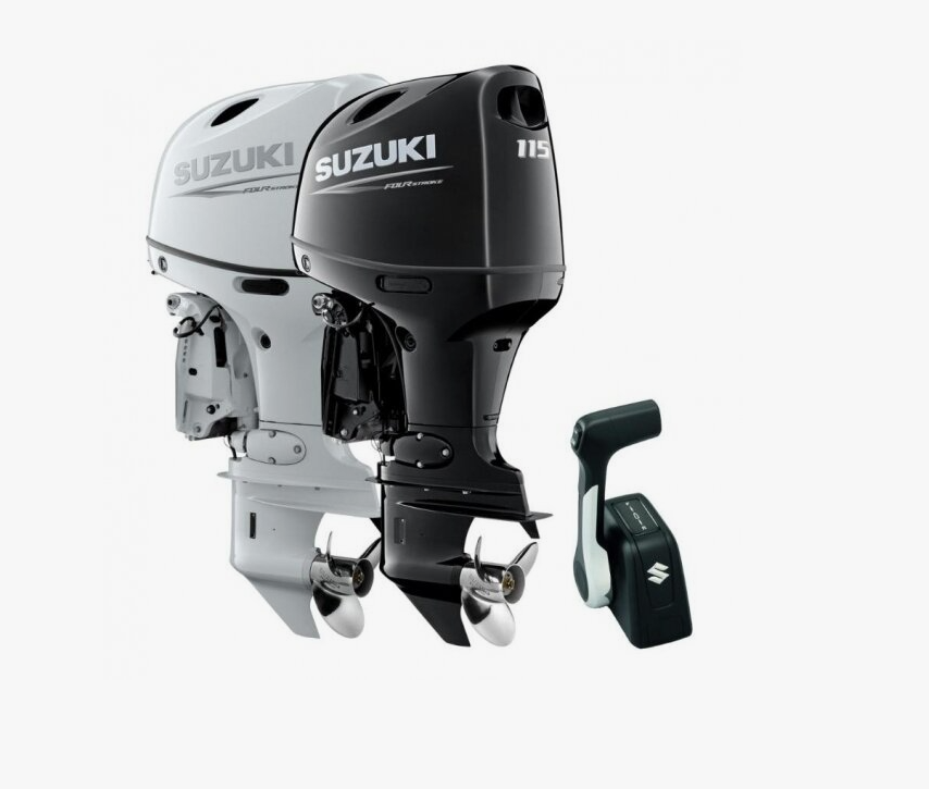 SUZUKİ DF115 BTL UZUN ŞAFT MARŞLI TRİMLİ DİREKSİYONLU DENİZ MOTORU - 1