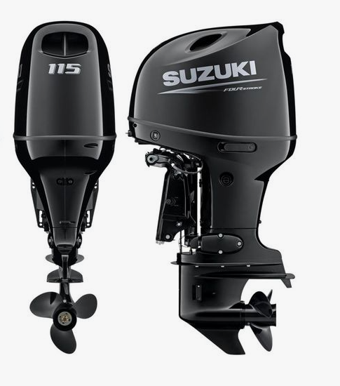 SUZUKİ DF 115 BTGX EKSTRA UZUN ŞAFT MARŞLI TRİMLİ ELEKTRONİK KUMAN?DA KOLLU DENİZ MOTORU - 1