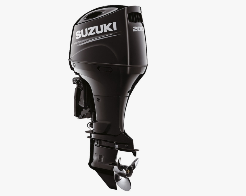 SUZUKİ DF 200 ATL MATTE BLACK UZUN ŞAFT MARŞLI TRİMLİ DİREKSİYONLU DENİZ MOTORU? - 1