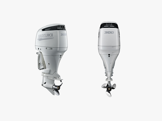 SUZUKİ DF 300 APX EXTRA UZUN ŞAFT MARŞLI TRİMLİ ELEKTRONİK KUMAN?DA KOLLU DENİZ MOTORU - 1