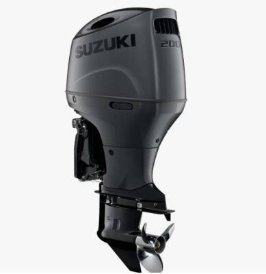 SUZUKİ DF 200 ATL MATTE BLACK UZUN ŞAFT MARŞLI TRİMLİ DİREKSİYONLU DENİZ MOTORU? - 2