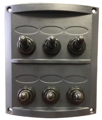 6'LI SWITCH PANEL 95X105 - 