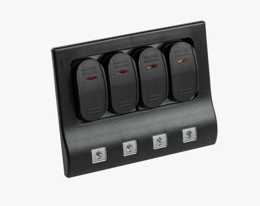 SWİTCH PANEL 4 LÜ DALGA DİZAYN 12V - 1