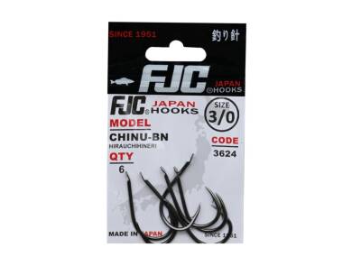 FJC3624-3 3624 CHINU HIRAUCHIHINERI NO:3, BLACK NIKEL, 17P - FJC