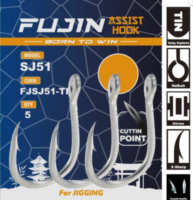 Fujin Sj51 TIN Delikli Assist Kanca - Fujin