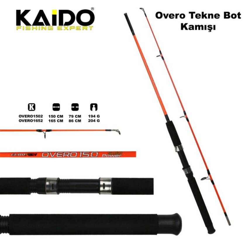 Kaide Overo 150 cm Tekne Bot Kamışı - 1