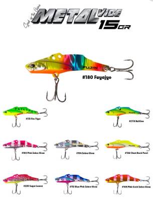 Fujin Metal Vibe 5.5 Cm 15 Gr Vibrasyon Yem - Fujin