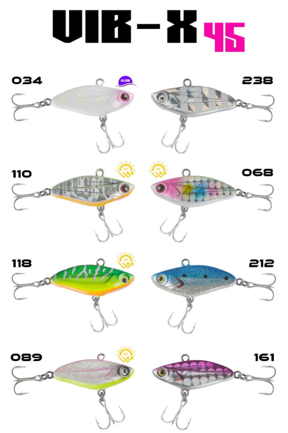 Fujin Vib-X 45mm 8.5gr Vibrasyon Yem - 1