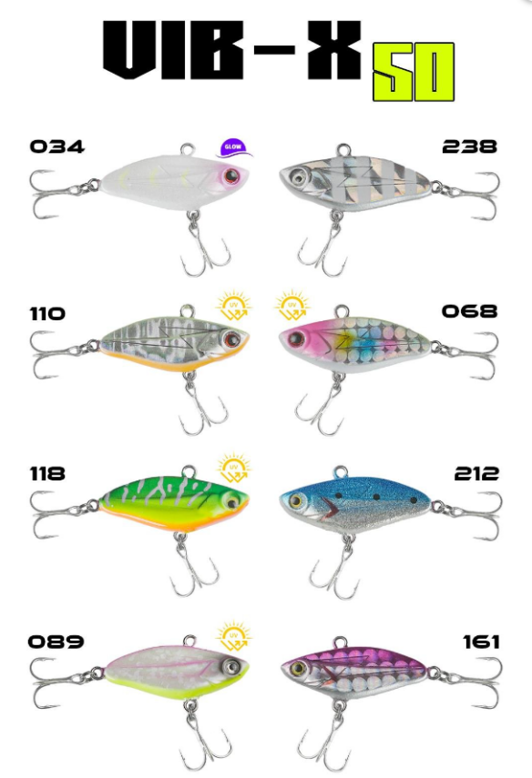 Fujin Vib-X 50mm 12gr Vibrasyon Yem - 1