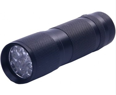 El FENERİ UV WATTON 9 LED 3XAAA SU GEÇİRMEZ 8.5 CM - 