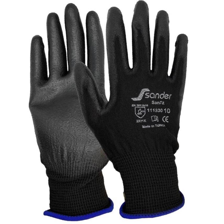 SGS LİVESTAR ÖRGÜLÜ MAVİ NİTRİL İŞ ELDİVENİ - 1